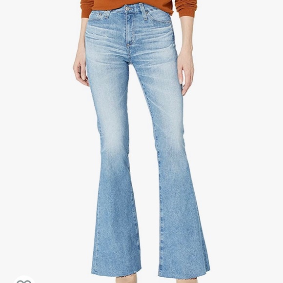 Ag Adriano Goldschmied Denim - AG the quinne high-rise flare jeans